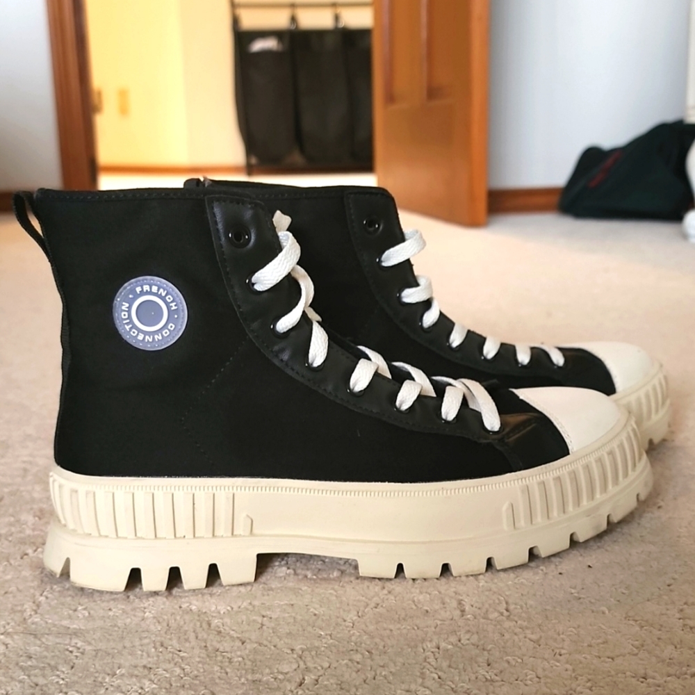 French Connection lug sole sneakers